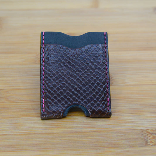 Card Wallet – Pueblo & Embossed Python