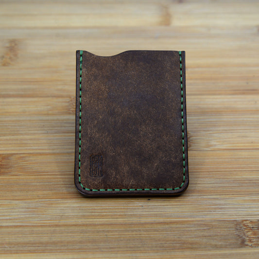 Topographic Embossed Card Wallet