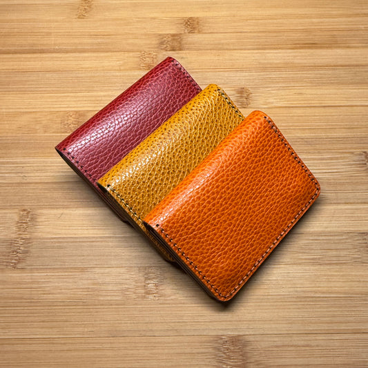 Snaps Card Wallet – Dollaro Pebble Leather