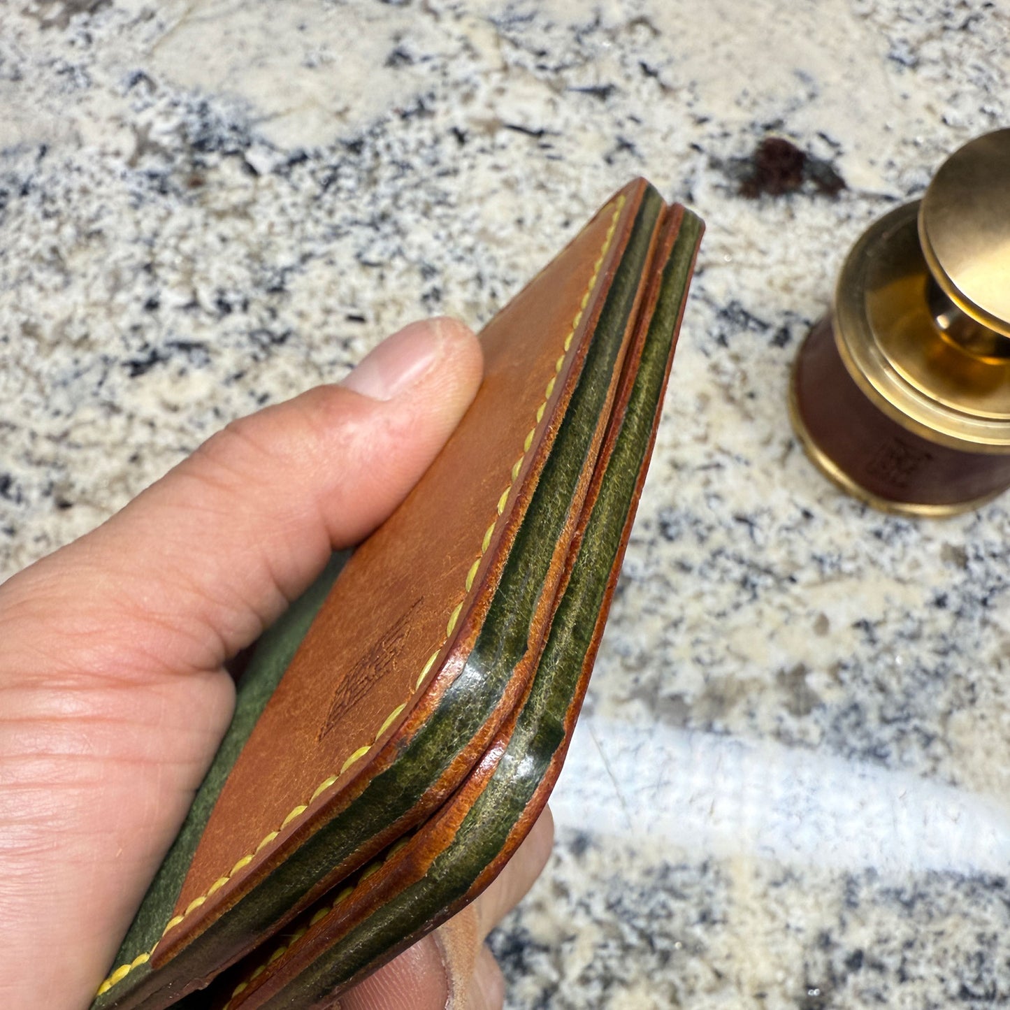 Bi-Fold - Pueblo Green & Olmo