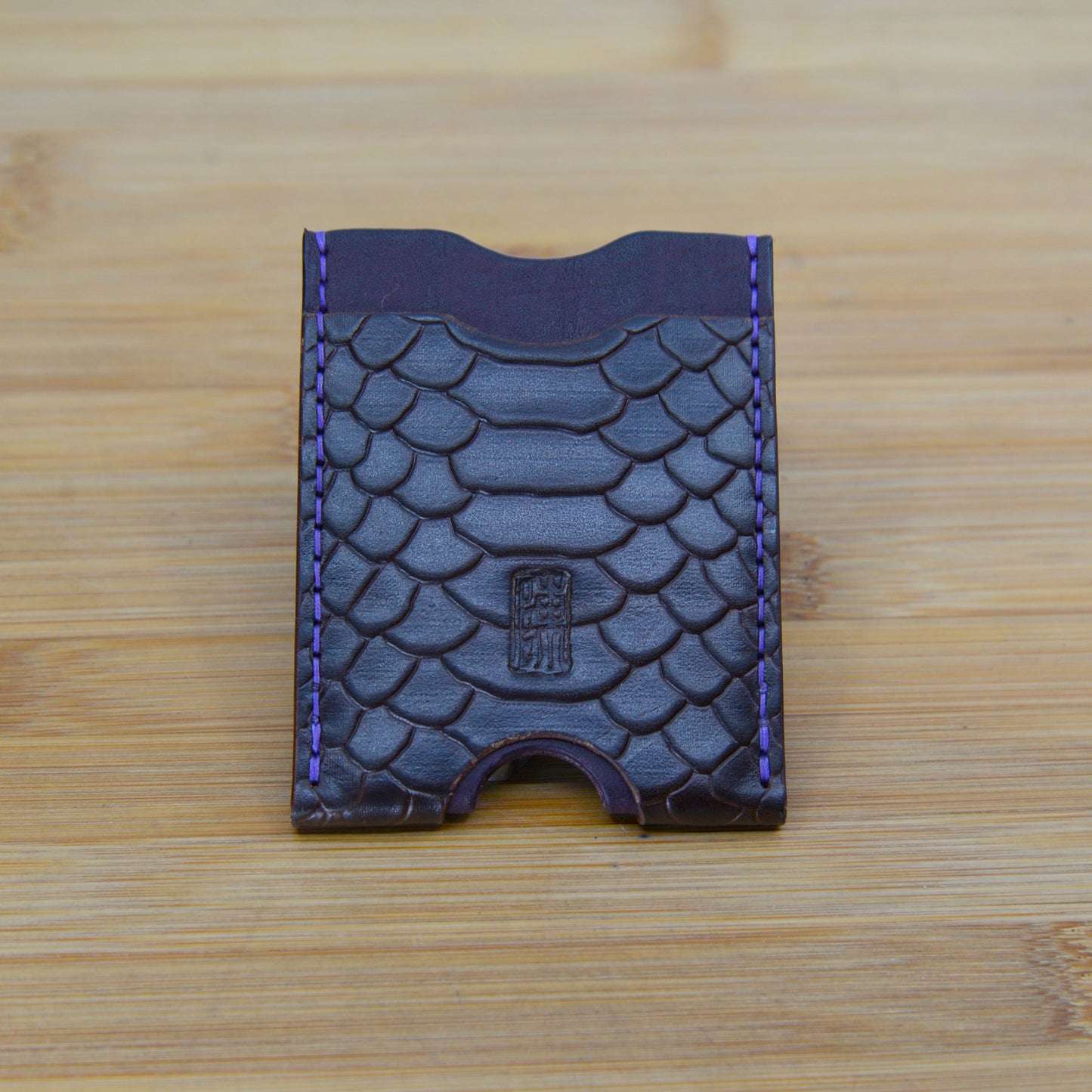 Card Wallet – Pueblo & Embossed Python