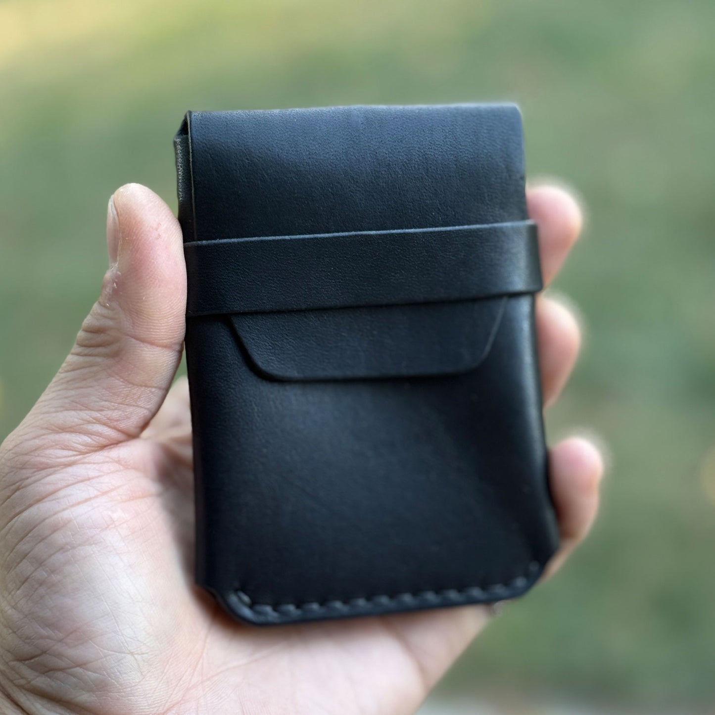 Minimalist Skull Stamped Wallet